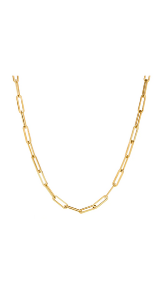 Paperclip Chain 16" Necklace