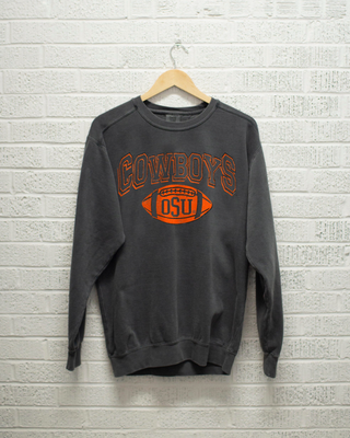 OSU Cowboys Football Wonka Comfort Color Sweatshirt