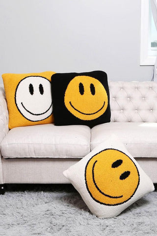 Smiley Pillow Cushion Cover